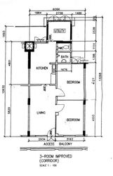 Blk 85 Whampoa View (Toa Payoh), HDB 3 Rooms #555312911